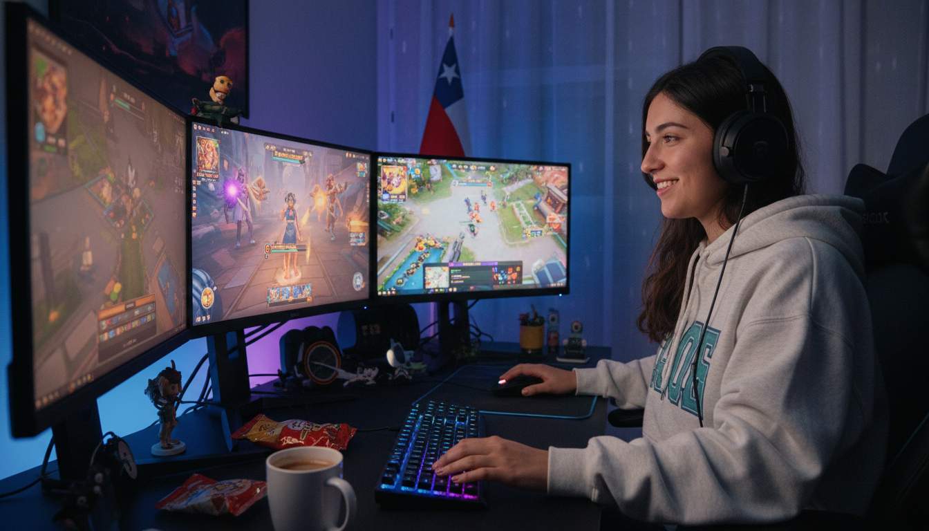 Variedad de juegos en línea