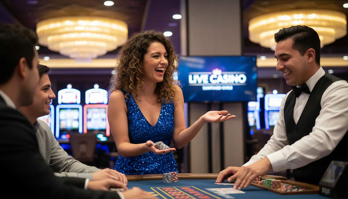 Experiencia de casino en vivo en Rabona
